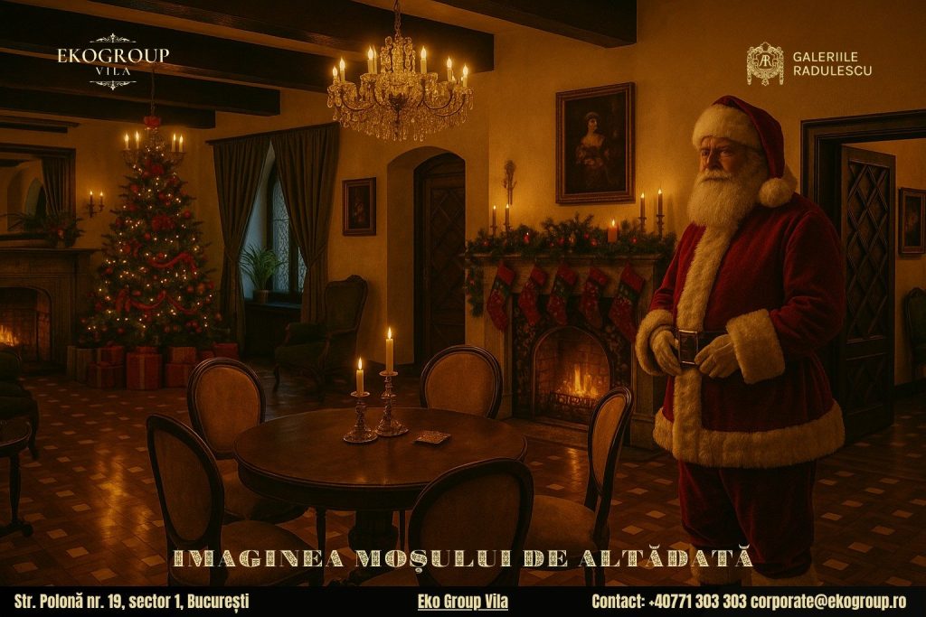 Moș Crăciun în anii ’30: povestea Crăciunului la Eko Group Vila